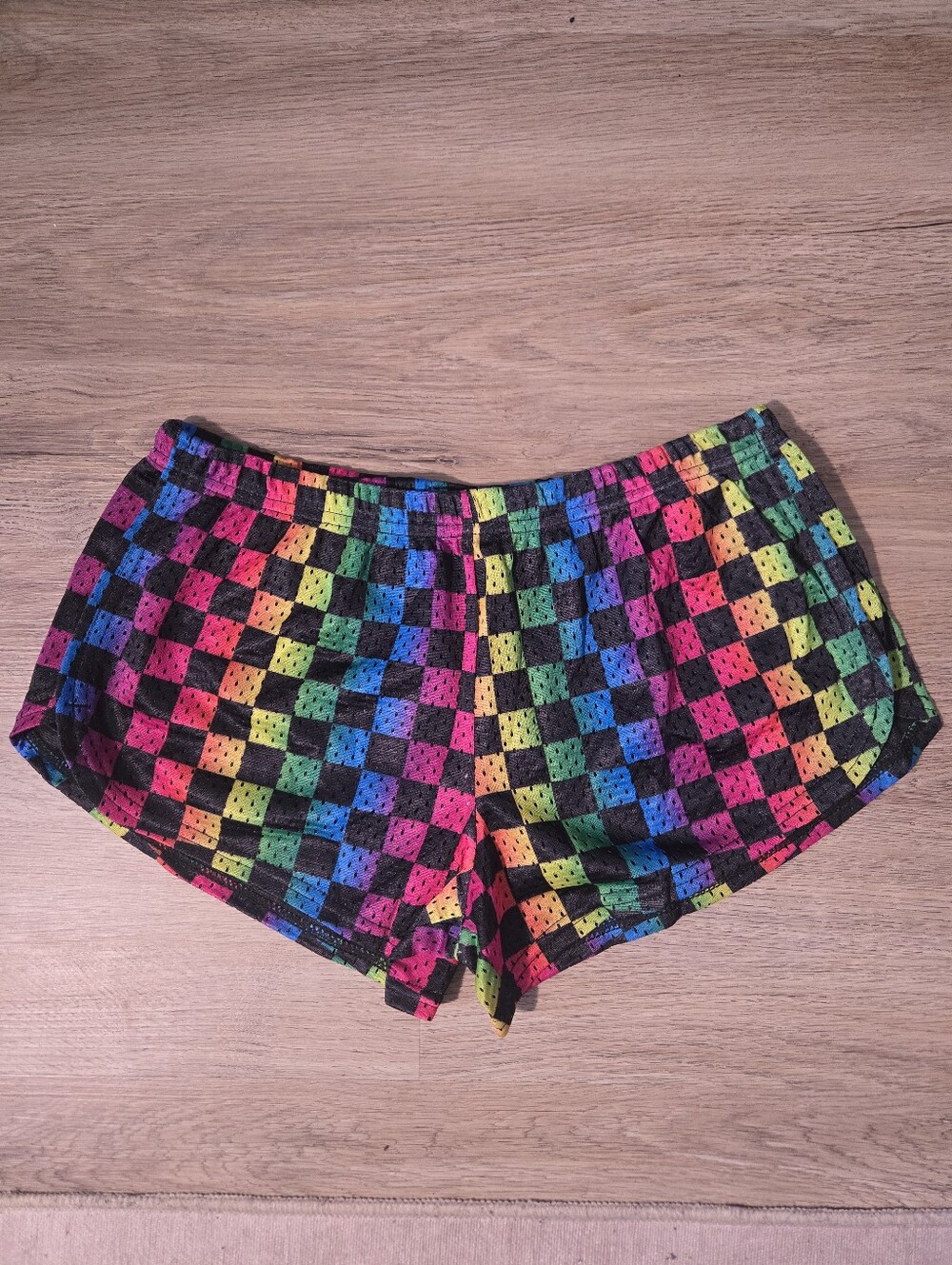 New! SOFFE Jr Mesh Teeny Shorts